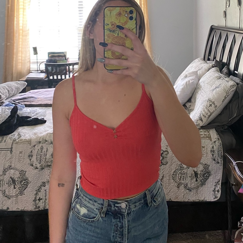 red forever 21 tank